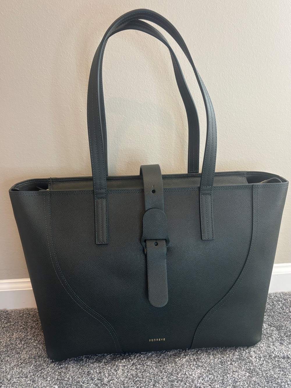 NWT Senreve Tote in Forest Green